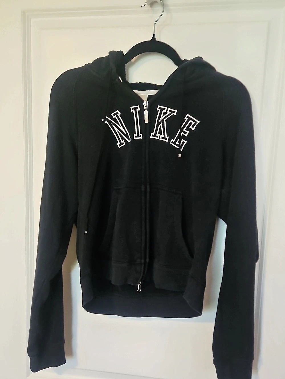 Nike Swoosh Hoodie Size Large Black